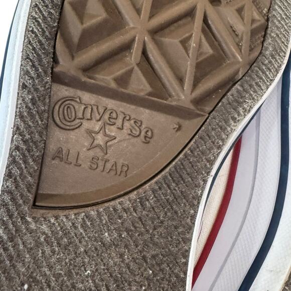 Converse Classic White Slip on SHORELINE Sneakers Size 7 - Picture 6 of 10